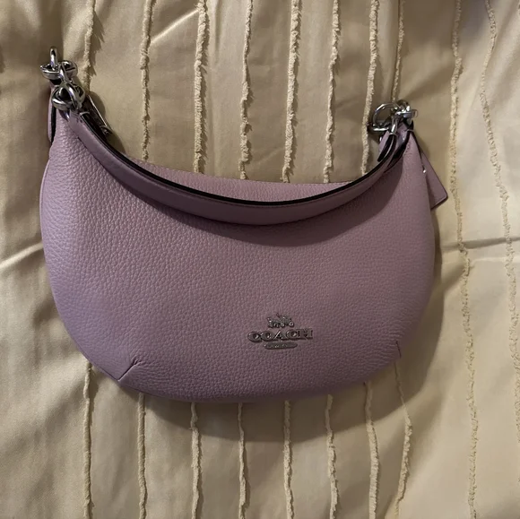 Coach Lilac Leather Women's Bag - Picture 2 of 3